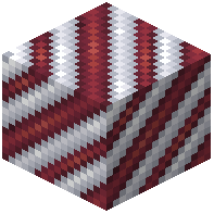 Red on White Hazard Stripes