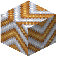 Yellow on White Chevron