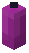 Realistic Magenta Candle