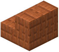 Acacia Plank Brick Paving Stairs