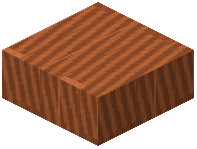 Diagonal Acacia Plank Stripes Slab