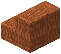 Diagonal Acacia Plank Tiles Stairs