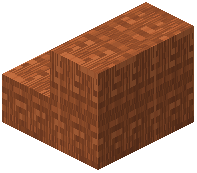 Acacia Plank Pattern Stairs