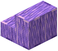 Polished Block of Amethyst Stairs