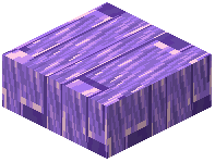 Shiny Block of Amethyst Slab