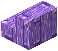 Shiny Block of Amethyst Stairs
