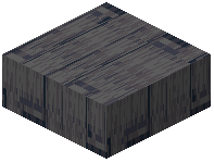 Bordered Polished Basalt Slab