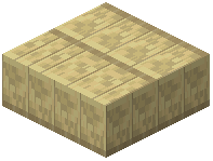 Birch Plank Bricks Slab