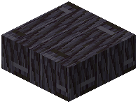 Diagonal Blackstone Bricks Slab