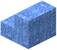 Chiseled Blue Ice Stairs