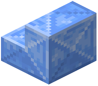 Blue Ice Cone Stairs
