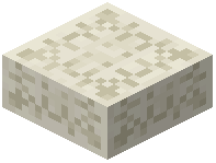 Decorated Bone Block Slab