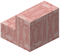 Cherry Planks Crate Stairs