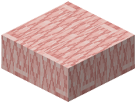 Diagonal Cherry Plank Tiles Slab