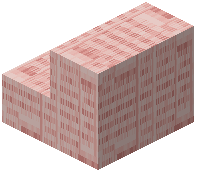Dotted Cherry Planks Stairs