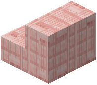 Small Cherry Plank Tiles Stairs