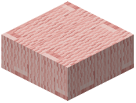Wavy Cherry Planks Slab