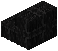 Carved Block of Coal Stairs