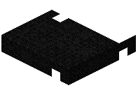 Chiseled Block of Coal Slab