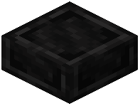 Polished Block of Coal Slab