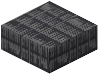 Small Cobbled Deepslate Tiles Slab