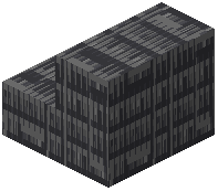 Small Cobbled Deepslate Tiles Stairs