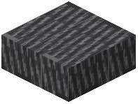 Weathered Cobbled Deepslate Stripes Slab