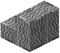 Cobblestone Squares Stairs