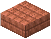 Small Copper Bricks Slab