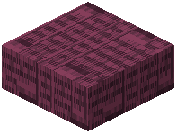 Dotted Crimson Planks Slab