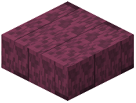 Large Crimson Plank Tiles Slab