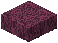 Crimson Plank Squares Slab
