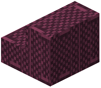 Woven Crimson Planks Stairs