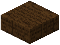 Dotted Dark Oak Planks Slab