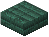 Dark Prismarine Beams Slab