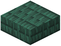Dark Prismarine Brick Paving Slab
