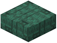 Dark Prismarine Fabric Slab