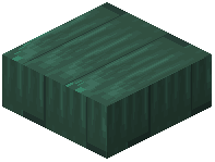 Large Dark Prismarine Tiles Slab