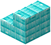 Small Diamond Tiles Stairs