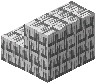 Rotated Diorite Bricks Stairs