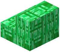 Bordered Emerald Crosses Block Stairs