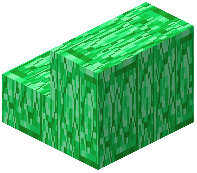 Emerald Crystal Block Stairs
