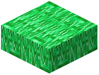 Patterned Block of Emerald Slab