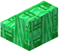 Polished Block of Emerald Stairs