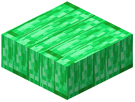 Waxed Block of Emerald Slab