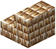Rotated Glowstone Bricks Stairs