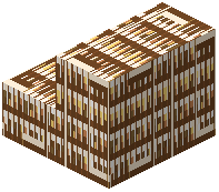Small Glowstone Tiles Stairs