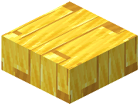 Bordered Block of Gold Slab