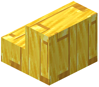 Bordered Block of Gold Stairs