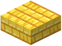 Small Gold Bricks Slab